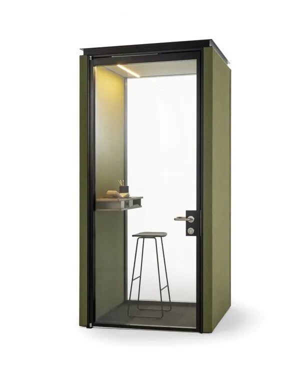 Acoustic zoom booth for office ESTEL COLLABORATIVE BOX