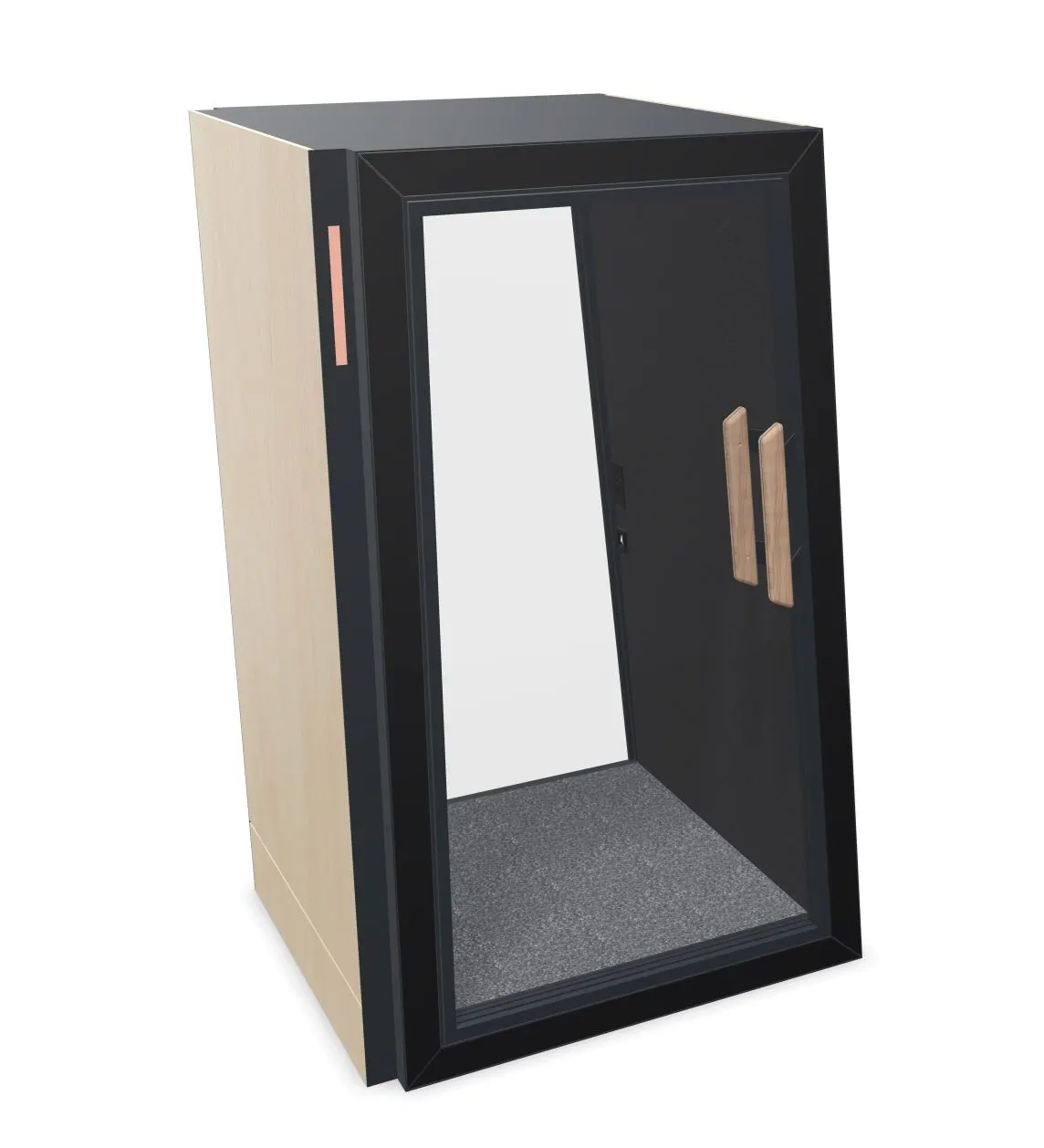 Short Angled Phonebooth