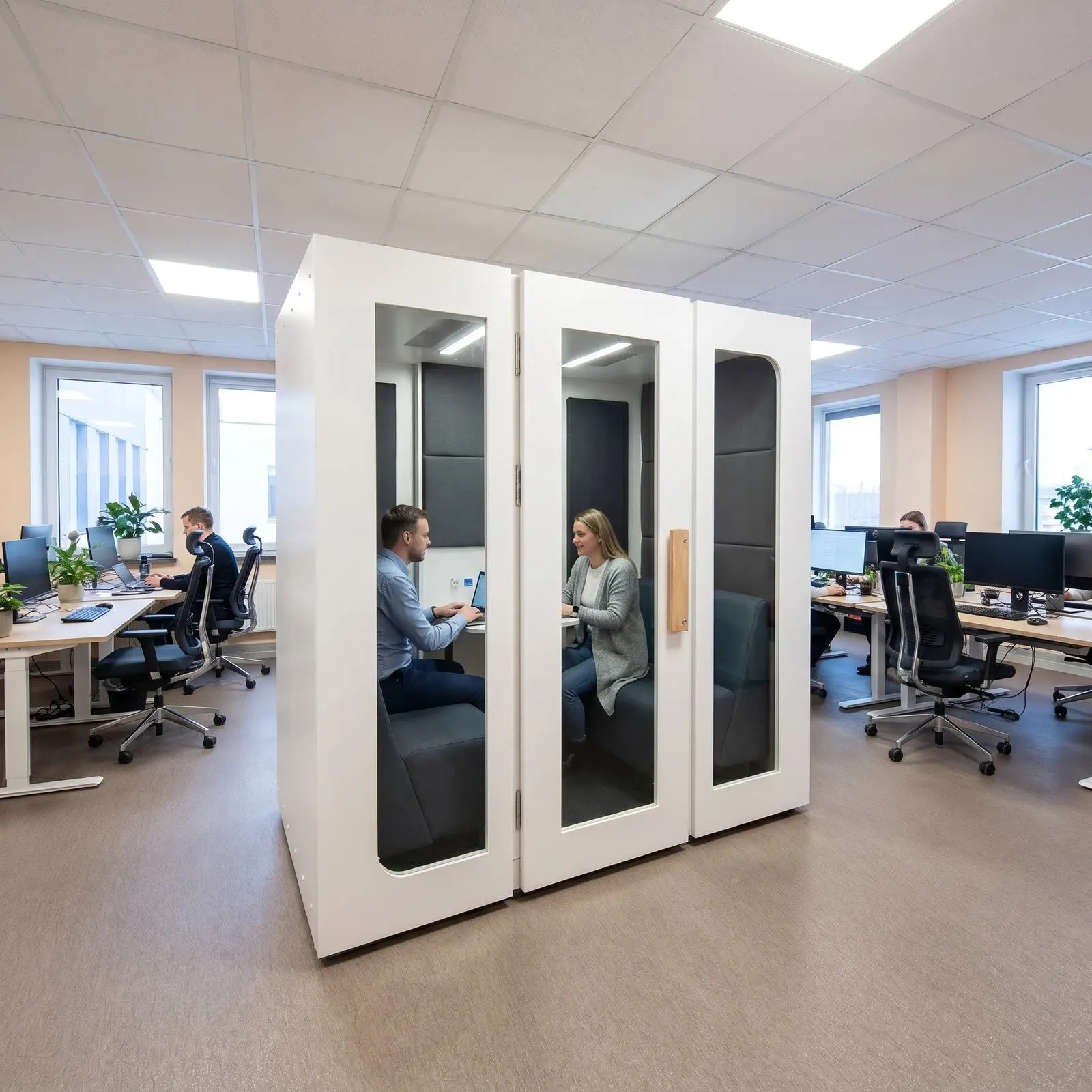 Silentbox Duet Lite in an office