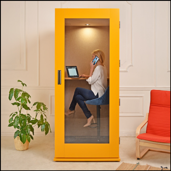 Phone booths in your custom colours