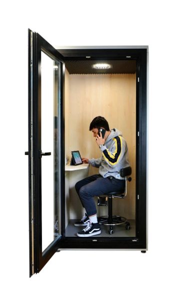 Soundproof booths for offices